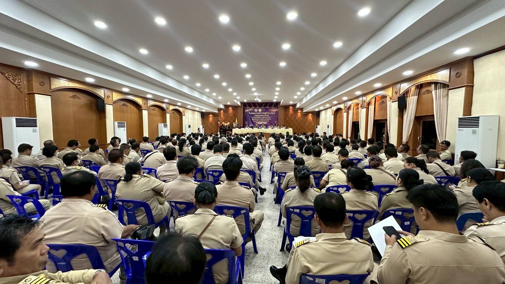 พช.เมืองสระบุรี ร่วมประชุมกำนัน ผู้ใหญ่บ้าน ฯลฯ ประจำเดือนมีนาคม พ.ศ. 2569